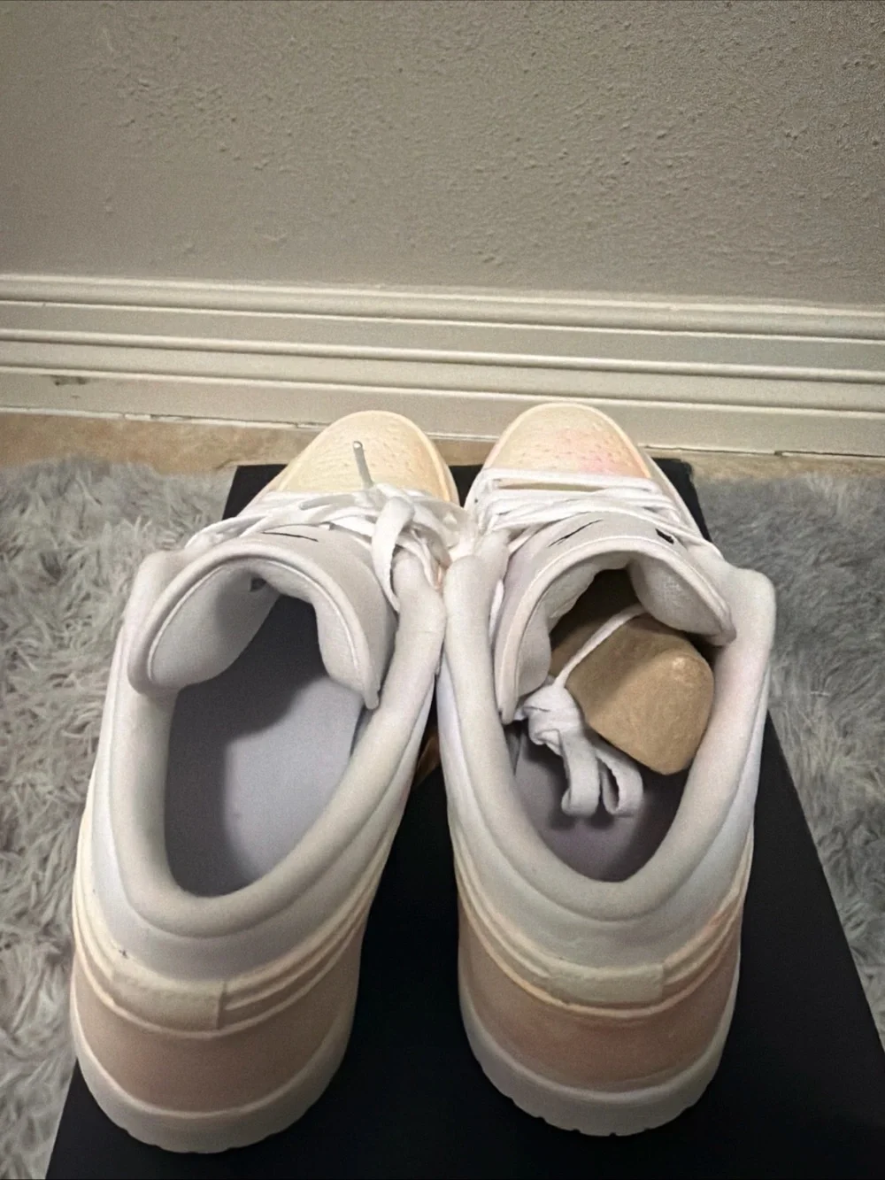 jordan 1 low white to red jumpman la exclusive Size 11.5